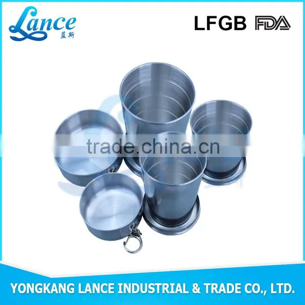 Popular Type Custom FDA BPA Free Indian Stainless Steel Cups