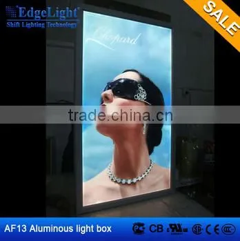 Edgelight AF2 Snap Frame Poster Board Advertisement Led Light Box