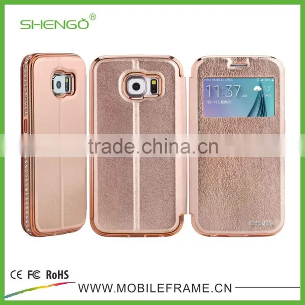 Newest Design Leather Phone Case for Samsung S6 photo-4