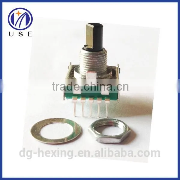 17mm Rotary 4 Position Rotary Switch With Fastening Nut