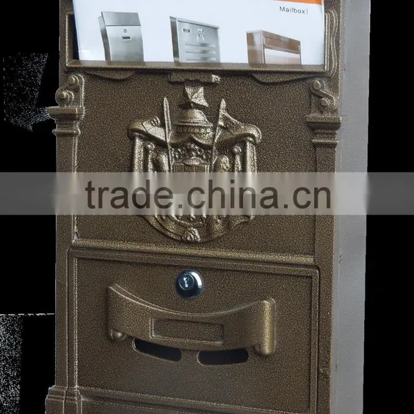 Hot Sale Large or Small Mailbox Sculpture Lock