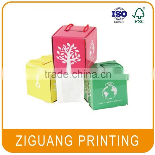 Custom Paper Tissue Box photo-3