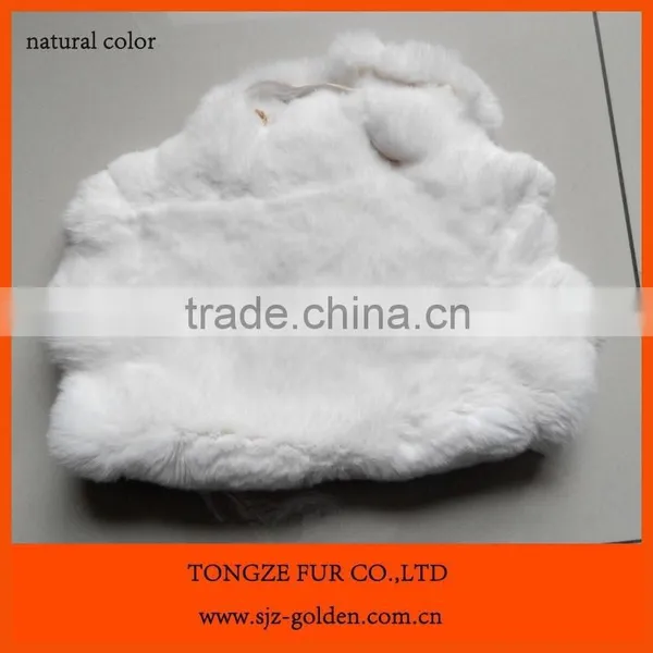 Tanned Real Rex Rabbit Fur Skins for Garments photo-2