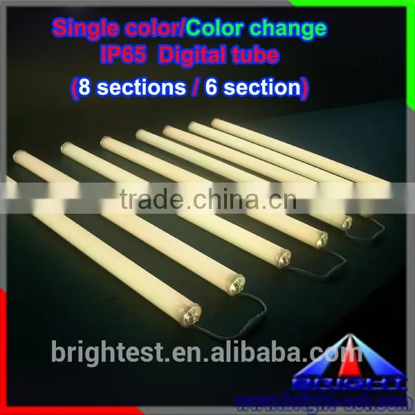 8 Section LED Digital Tube , 48pcs SMD5050 24v Outdoor Led Digital Tube photo-4