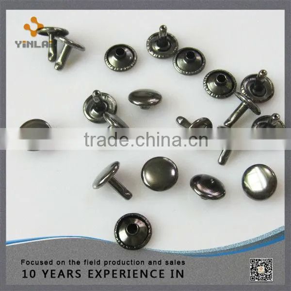 Black Nickle Copper Double Cap Rivet photo-2