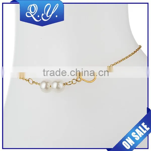 Fancy Gifts for Girls Beauty Pearl Anklet Foot Chian Fancy Friendship Gifts for Girls photo-2