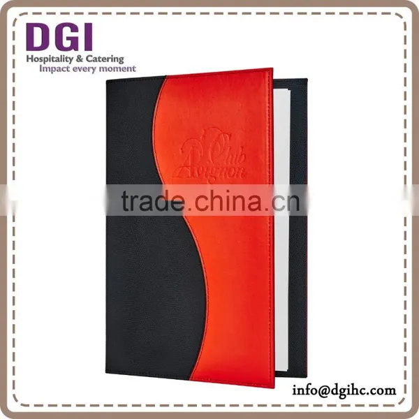 Factory Directed Sale Menu Quality Guarantee Factory Directed Sale Menu Cover for Hotel,creative Product