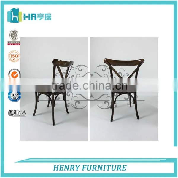 New Design Beech Wood Strong Cross Back Chair photo-6
