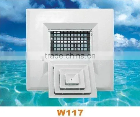 ABS Plastic Ceiling Air Diffuser, Square Ceiling Air Diffuser photo-5