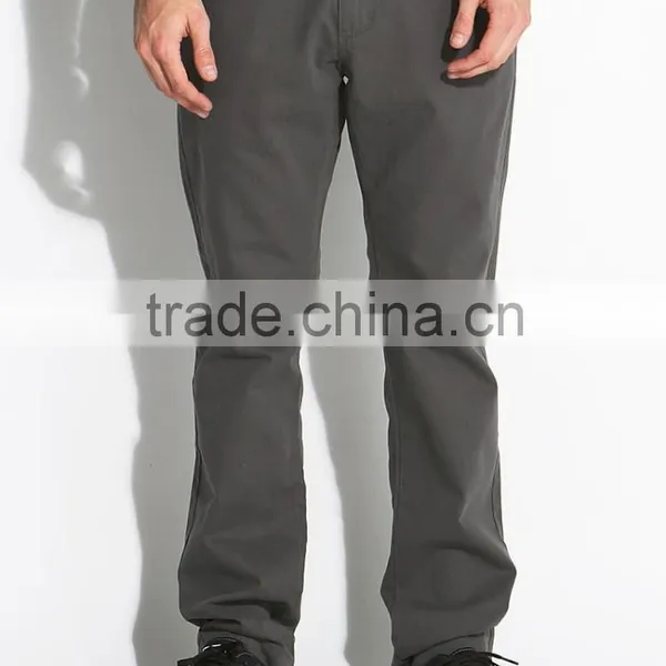 Pakistan Factory Fashion 100% Cotton Chino Mens Casual Pants,Wholesale Chinos Cotton Twill Men's Original Boot Pant Khaki photo-2