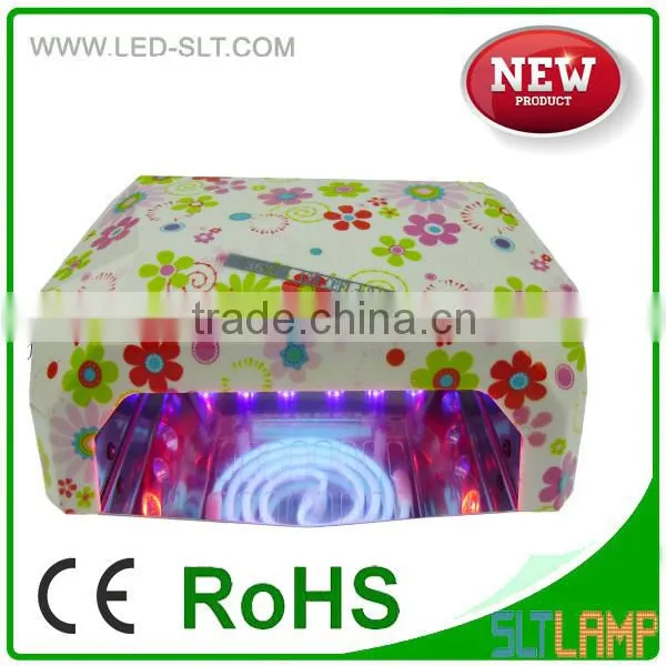 CE RoHS Listed Nail Dryer Portable 9w Led uv Nail Lamp photo-3