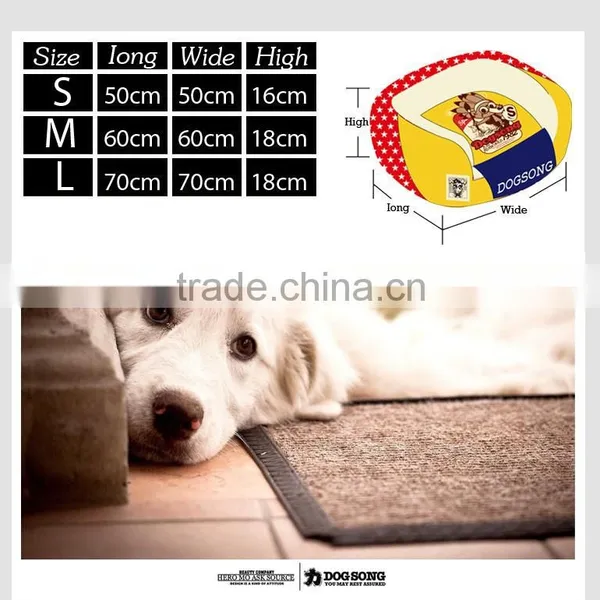 Wholesale Factory Plush Cute Cotton Big Cheap Dog Bed photo-6