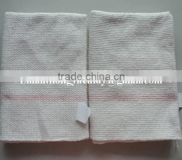 Stitch Bonded Nonwoven 100%recycled Cotton Floor Mop Cloth photo-3