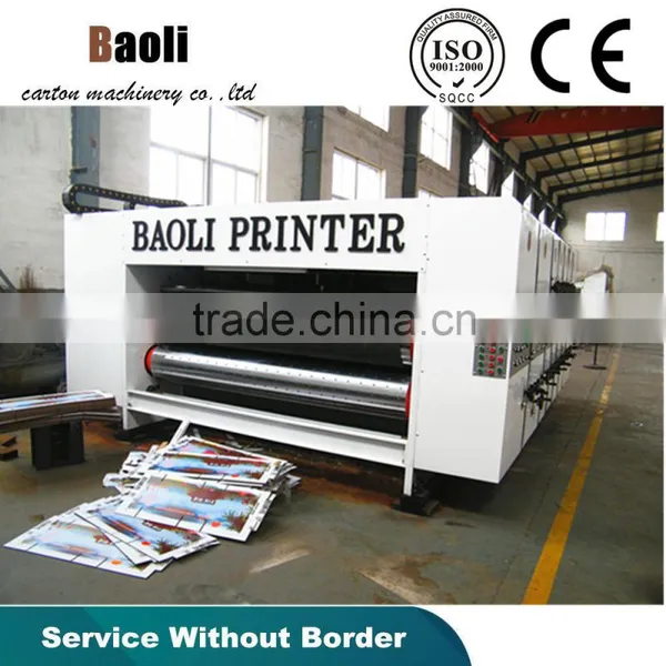 Remarkable Performance Automatic 5 Color Corrugated Carton Flexo Printer Slotter Die Cutter Machinery photo-2