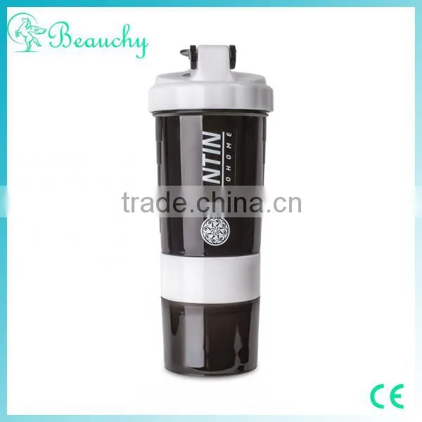 2016 Beauchy Nuo Pet Cosmetic Bottles, 500ml pe Bottle, Square Pet Bottle