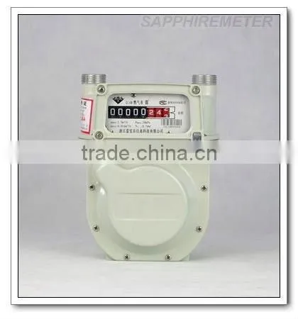 G1.6B Sapphire Diaphragm Household Aluminum Case Gas Meter