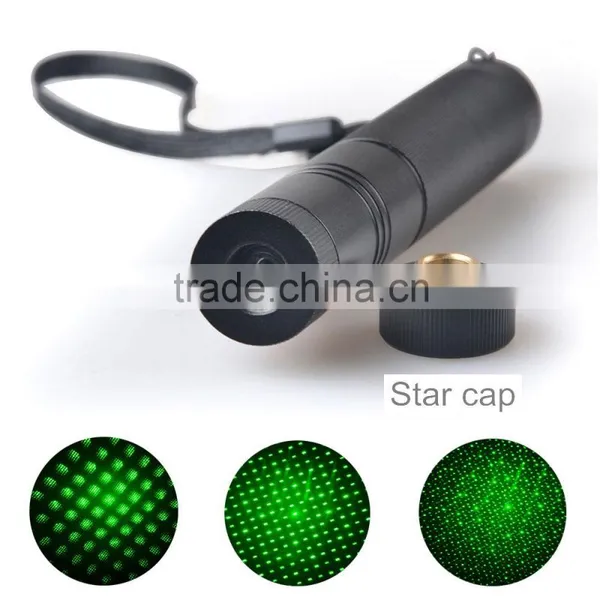 Waterproof Rechargeable Power100mw Green Laser Pointer photo-3