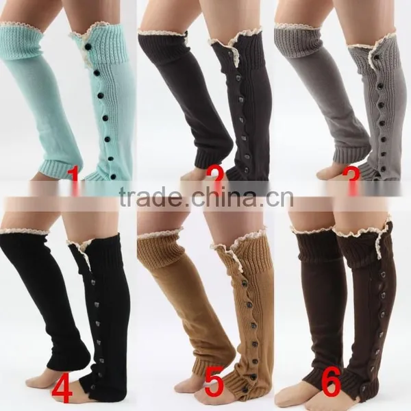 Newest Infant Warm Crochet Free Patternms Leg Warmer Knitted Leg Warmer photo-5