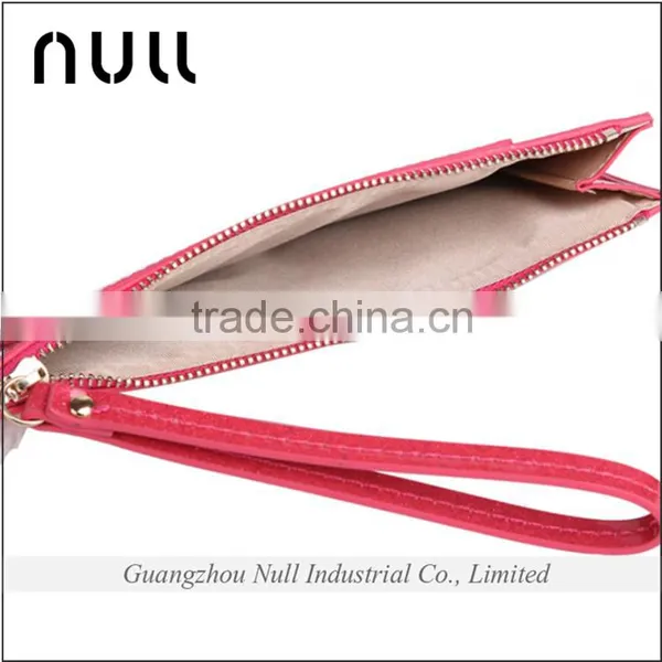 Hot Selling Candy Colorful Patent Leather Outside Pocket Zipper PU Wallet for Girl photo-6
