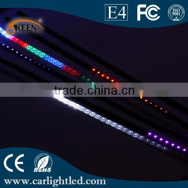 44smd 12V dc Car Auto Led Knight Rider Light 1210 60cm Flash Decoration Led Strobe Lights photo-2