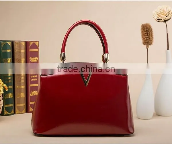Genuine Leather Handbag,lady Handbag and Women's Handbag