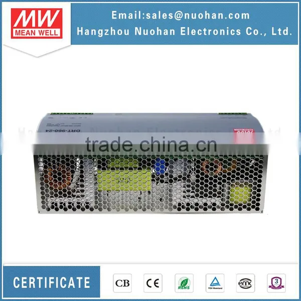 Mean Well 960W 24V Single Output Industrial DIN RAIL Power Supply/960W DIN RAIL Power Supply/960W 24V DIN Power Supply photo-5