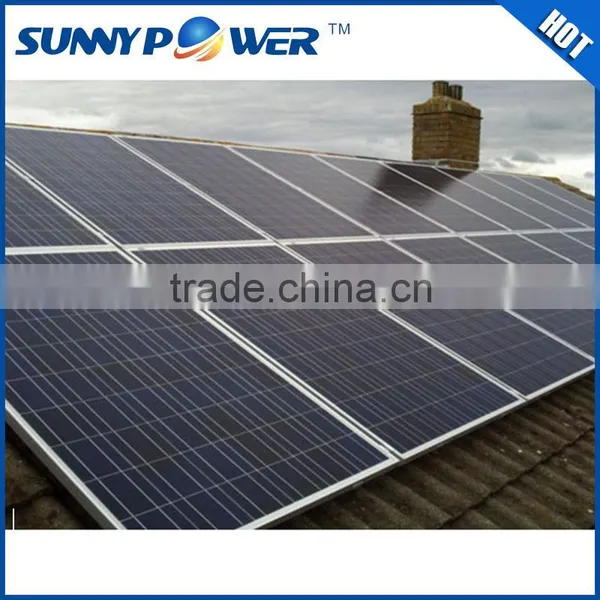 High Quality High Efficiency Blue New Arriving 3000W Solar System photo-3