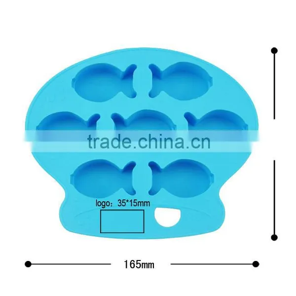 100% Food Grade Colorful Fishing Custom Ice Cube Tray photo-4