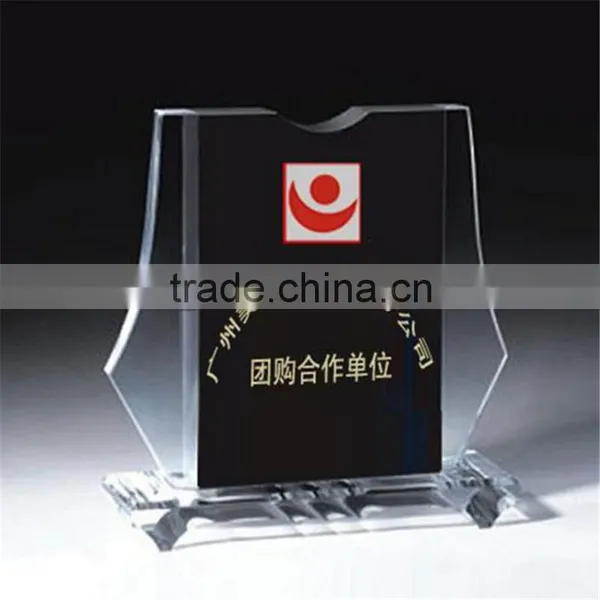 Customized Shaped Acrylic Display Trophy for Soldier photo-3