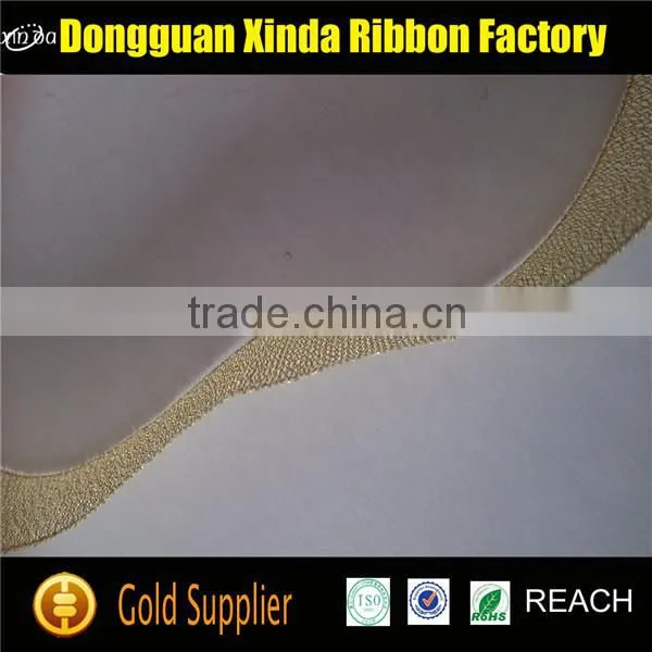 Hot Sale Fancy Cheap Custom Glitter Organza Ribbon photo-3