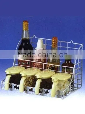 Deluxe 4 layer seasoning shelf