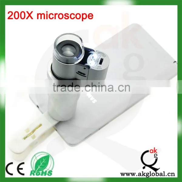 Mobile Phone Clip 200x Microscope Lens for IPhone 6 6 Plus photo-5