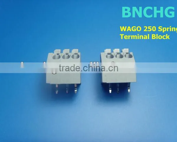 Hot Sales Wago 250 PCB Terminals 3.5mm 250V/7A