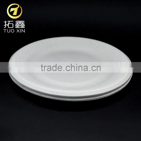 Paper pe Coated Ice Cream Cold Plate With High Quality photo-6