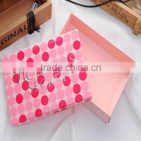 Paper Box With Lid / Hot Stamping Paper Box photo-2
