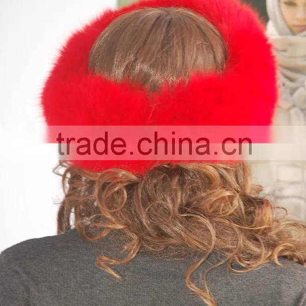 Popular Sheap Fox Fur Headband photo-3