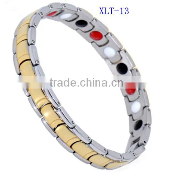 Women Jewelry Bracelet High Quality Rose Gold Stainless Steel Energy Bracelet photo-4