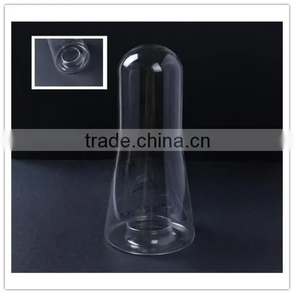 China Supplier Mouth Blown Clear Pyrex Glass Lamp Cover/cheap Glass Lamp Shade Lighting New Product