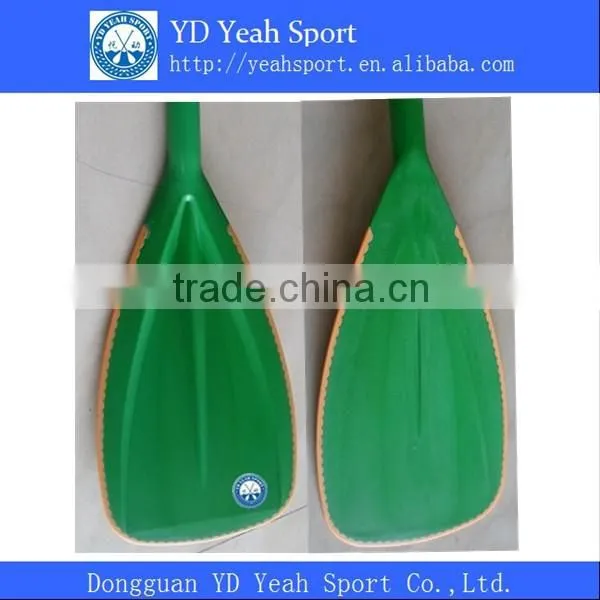 Plastic Blade Stand up Board Paddle With Rubber Border