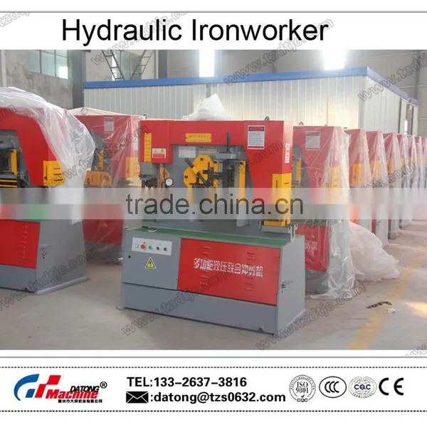 Q35Y-16 Hydraulic Ironworker , Punching and Shearing Machine , Metal Cutting Machine photo-6