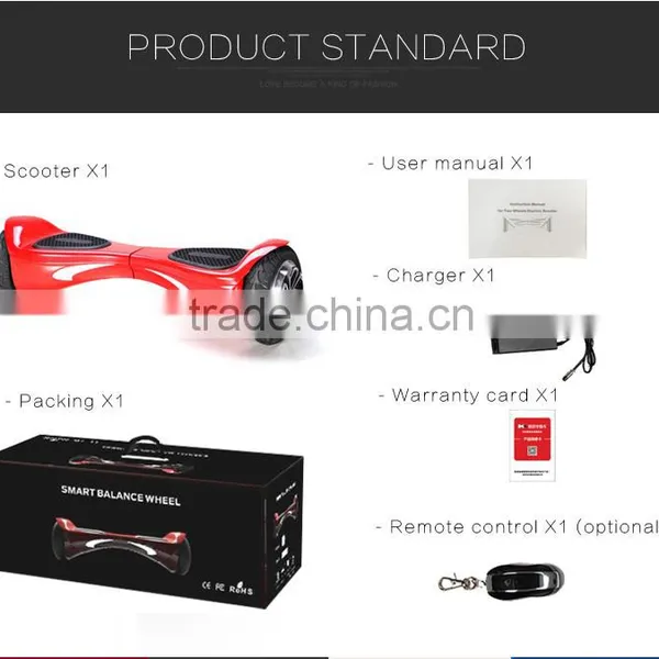 Hottest Self Balancing Electric Hover Scooter 8inch With e Scooter Two Wheel Self Balancing 2 Wheel Electric Scooter photo-6