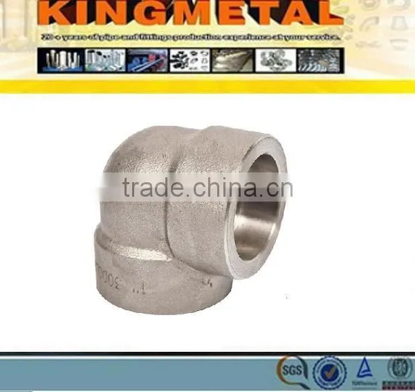 Socket Welded Cl3000lb A105 Forged Steel Pipe Fitting/elbow