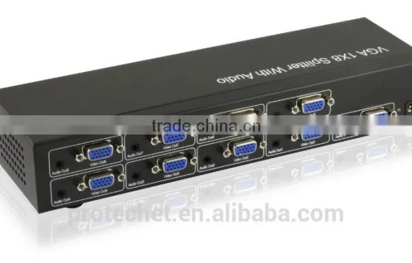 Supports Dolby True HD and DTS HD Master Audio Vga Splitter With 8 Output photo-2