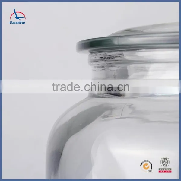 Good Quality Glass Beverage Drink Dispenser Clear Glass Jar With Tap photo-5