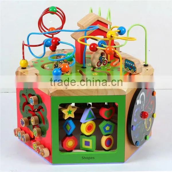 Labyrinth Wooden Bead Maze Toy photo-3