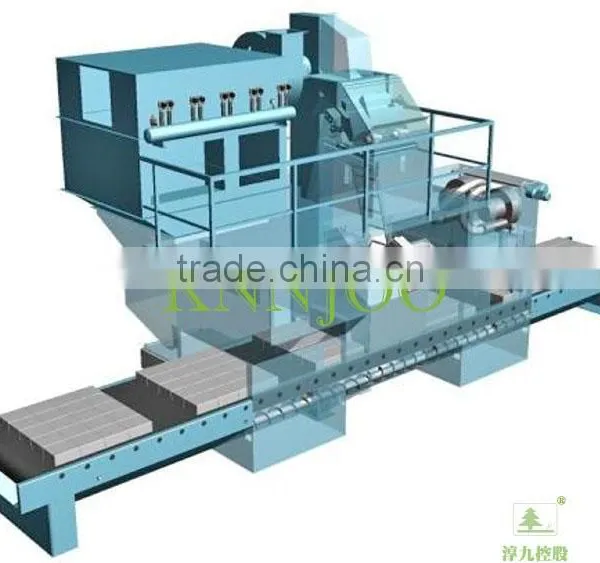 Automatic Intelligent Control Equipment H-beam Type Stones Shot Blasting Machine photo-3