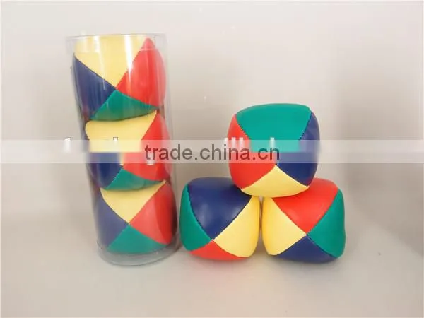Cheap Mini PVC/PU Customize High Quality Hacky Sack Juggling Ball Promotion Gift for Kids Play Sand Filled Balls photo-3