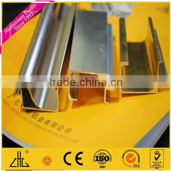 Wow!! Anodized Satin Aluminium Profile Cabinet Handles , Type of Aluminium Profile for Windows , Rectangular Aluminum Extrusions photo-3