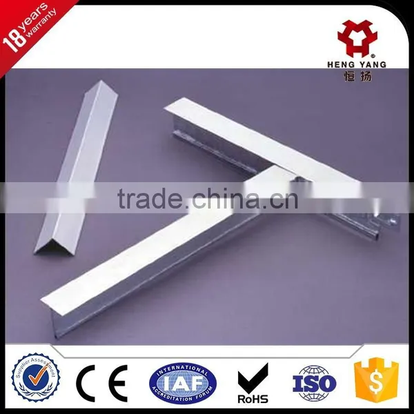 High Quality Colorful Flat t Grid for Suspended Ceiling Systerm/main Tee/cross Tee/wall Angle photo-2