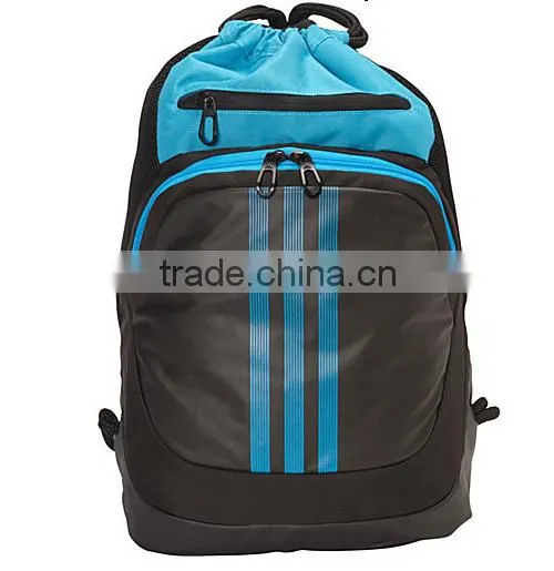 Wholesale Small Polyester Custom Day Gym Drawstring Backpack photo-3